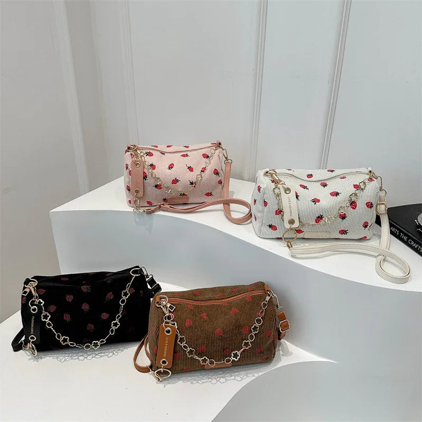 Orelia- Strawberry Mini Bag 4