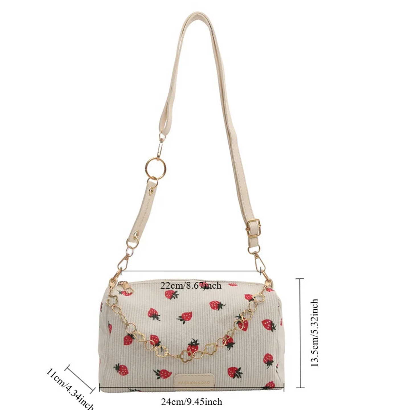 Orelia- Strawberry Mini Bag 6