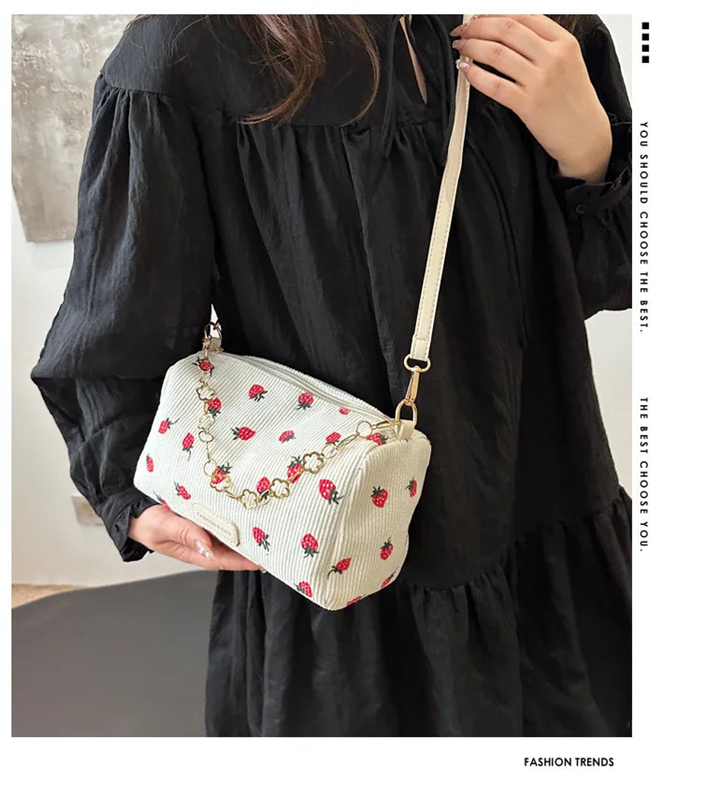 Orelia- Strawberry Mini Bag 7
