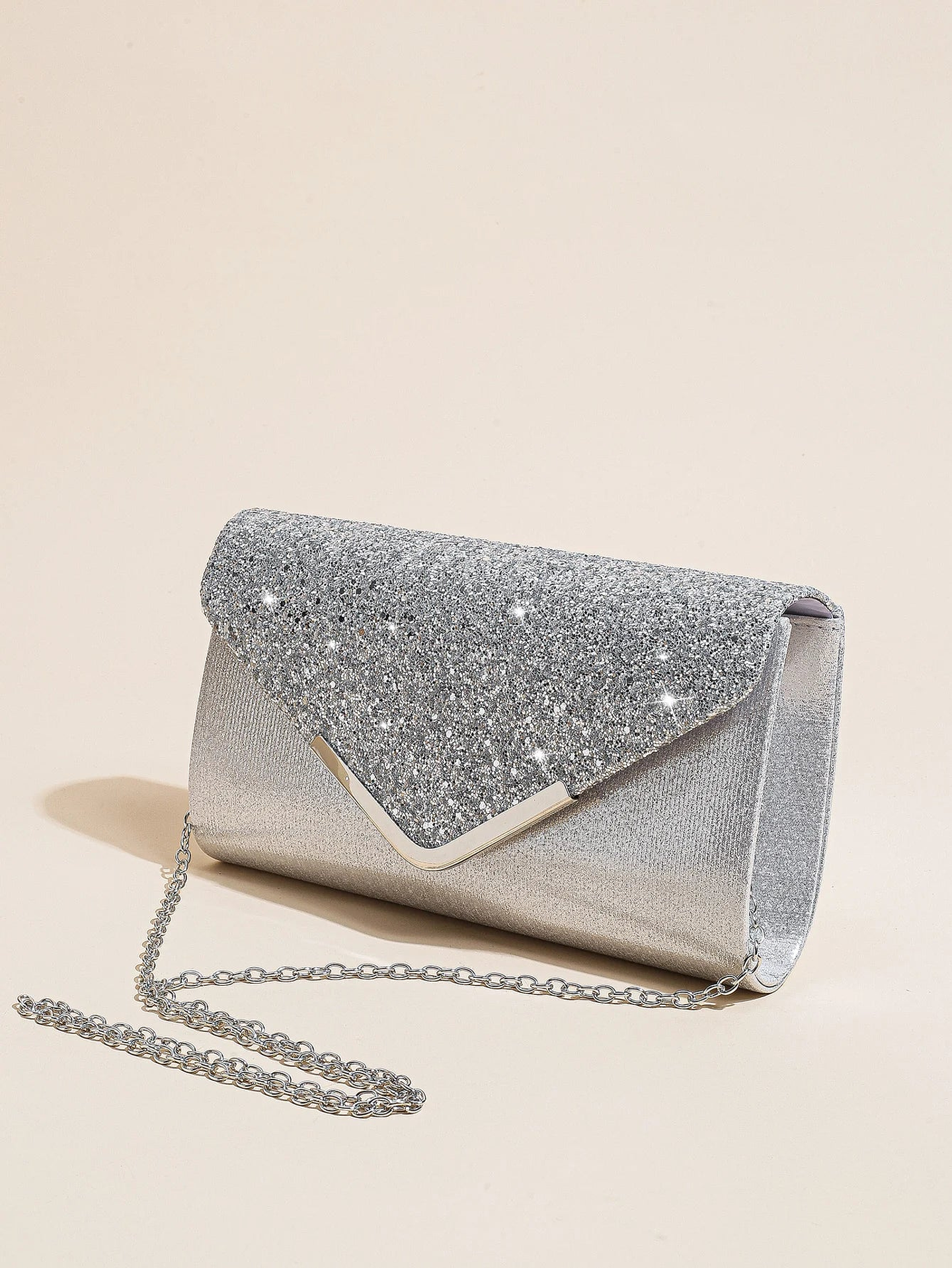 Aaliyah- Sparkling Sequin Clutch 1