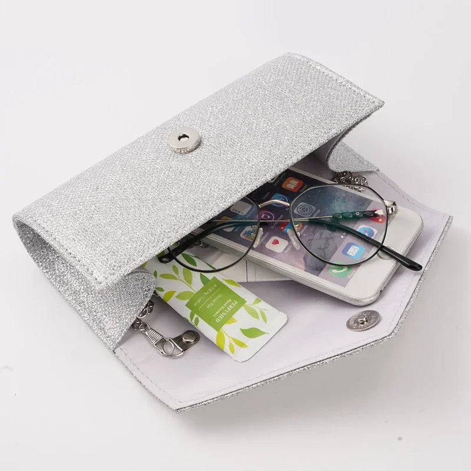 Jordan- Glittery Clutch Bag 4