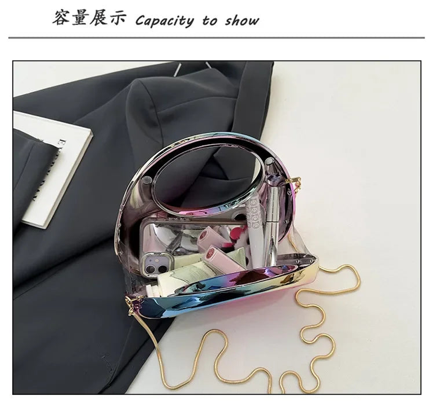 Gaia- Acrylic Clutch 11