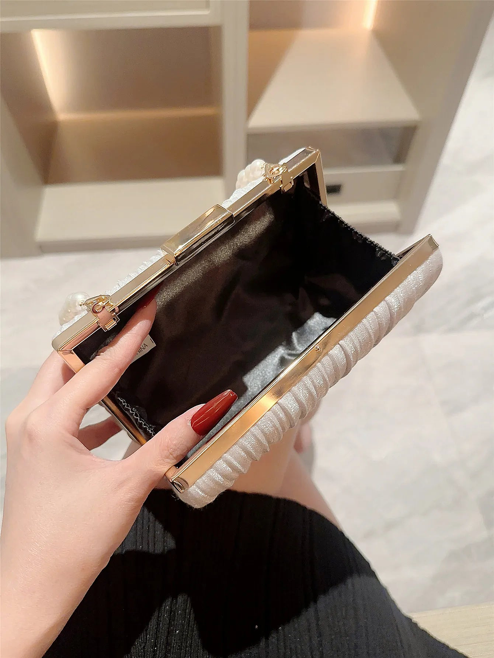 Noor- Satin Evening Bag 7