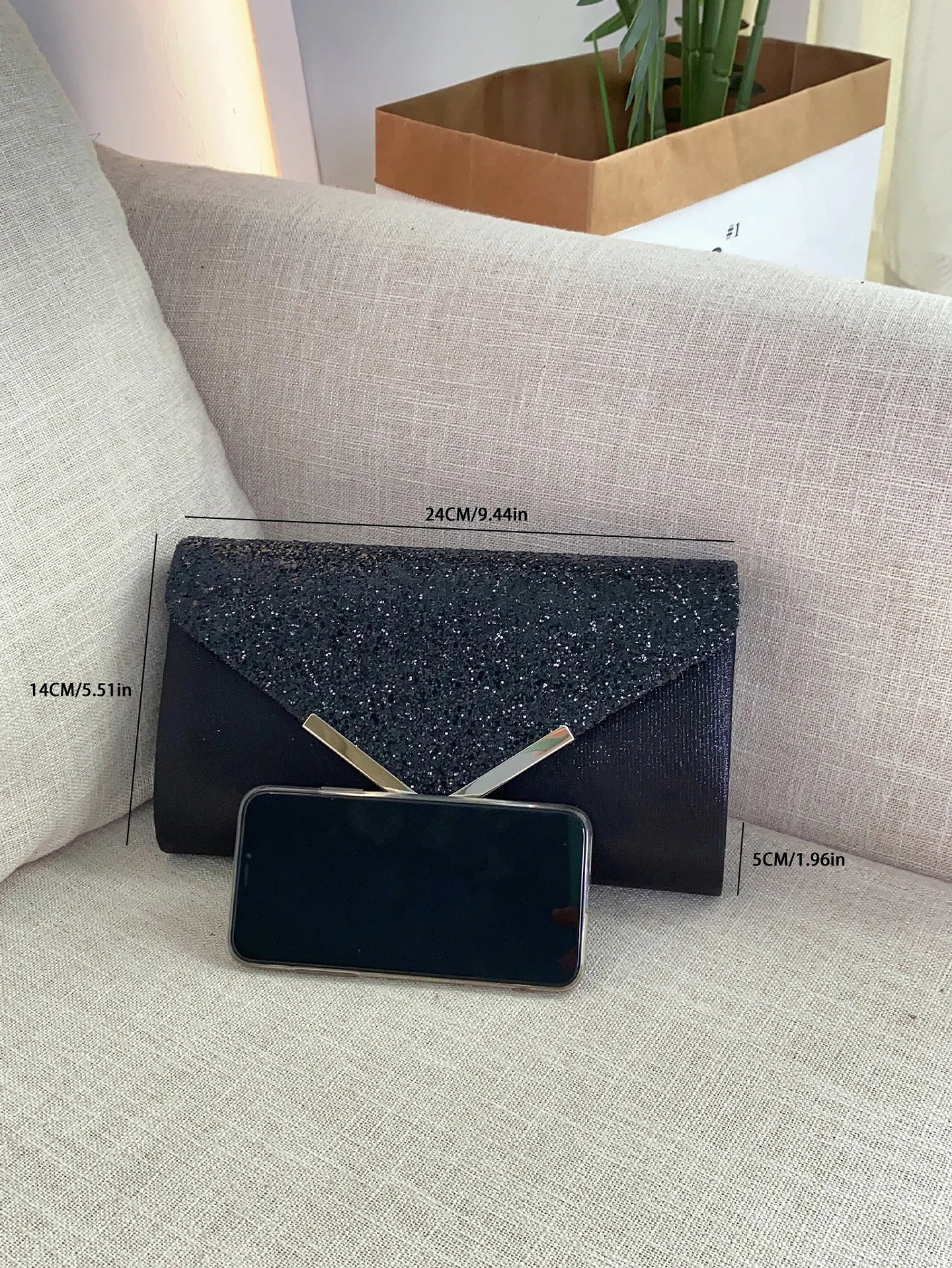 Odette- Pleated Satin Bag 22