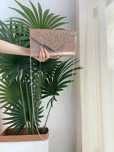 Odette- Pleated Satin Bag