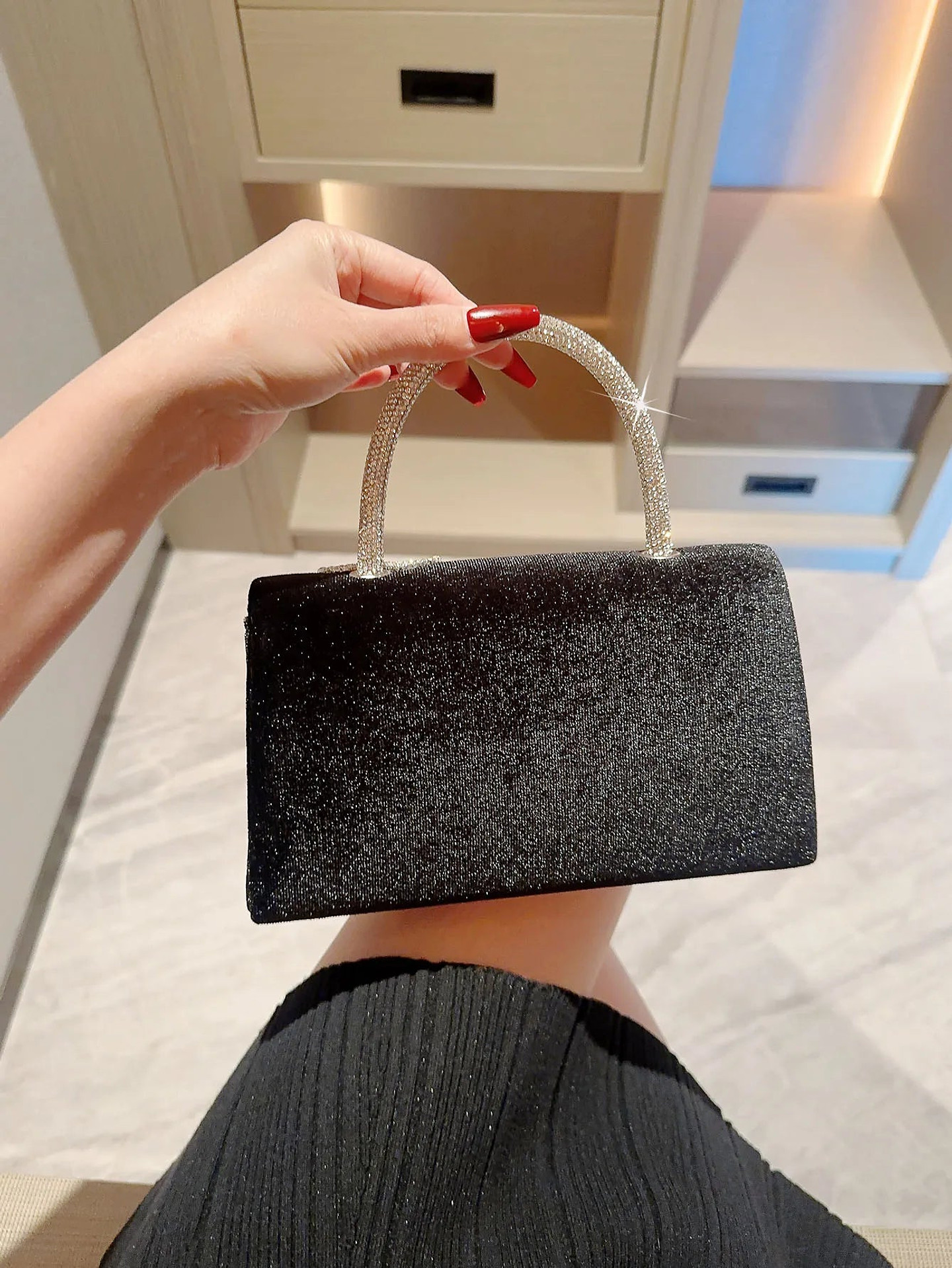 Mabli- Rhinestone Purse 8