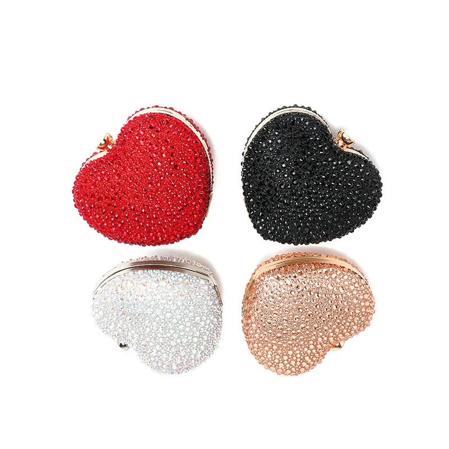 Flora- Glittery Clutch Bag 6