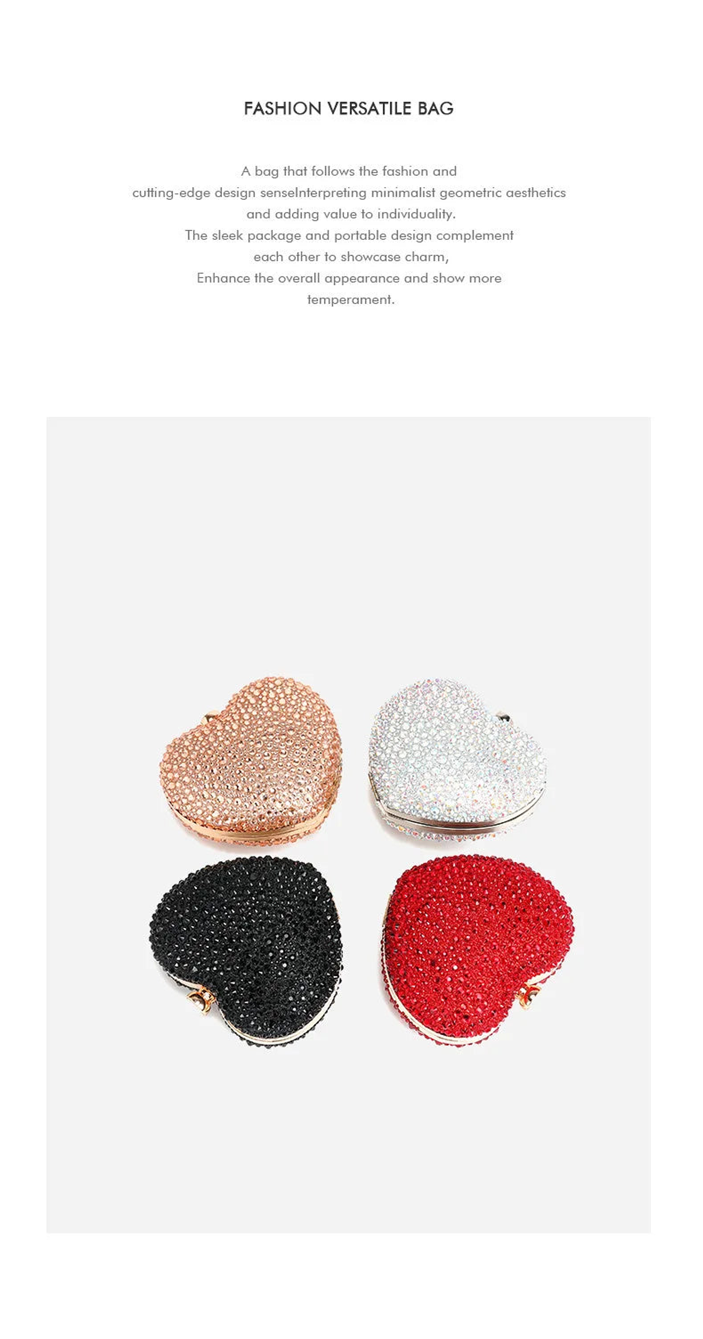 Flora- Glittery Clutch Bag 8