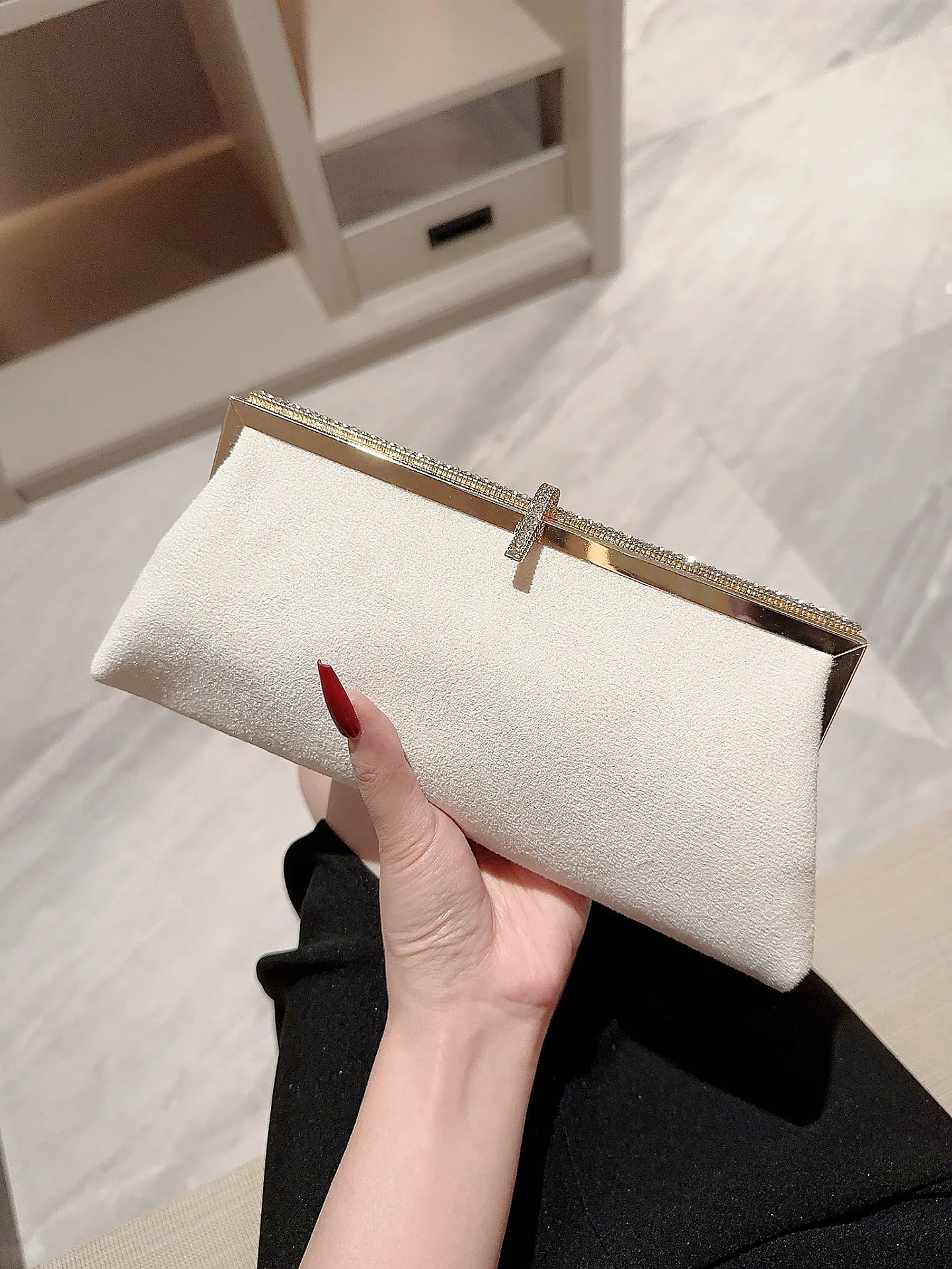 Giuliana- Pearl Clutch Purse 2