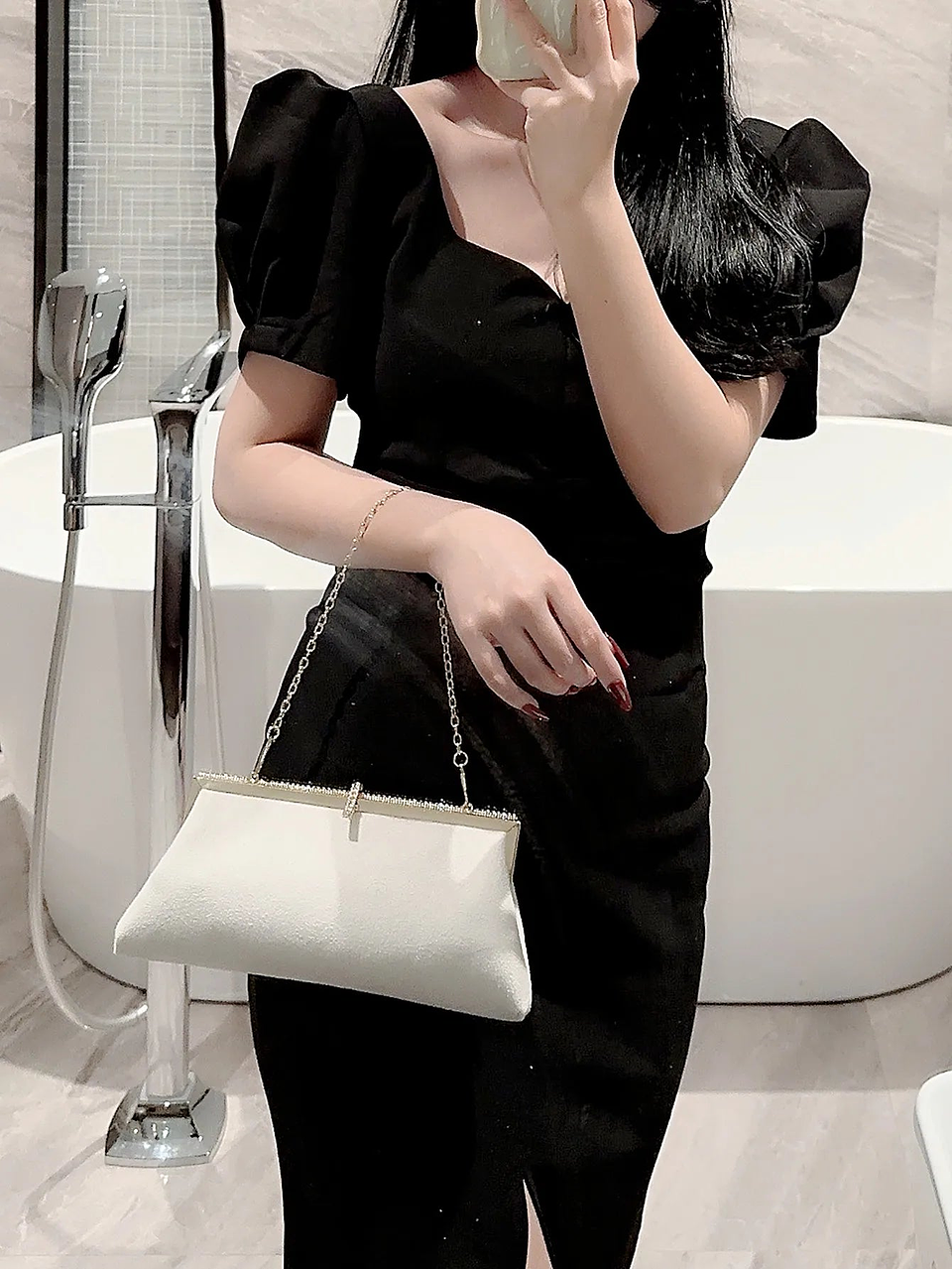 Giuliana- Pearl Clutch Purse 9