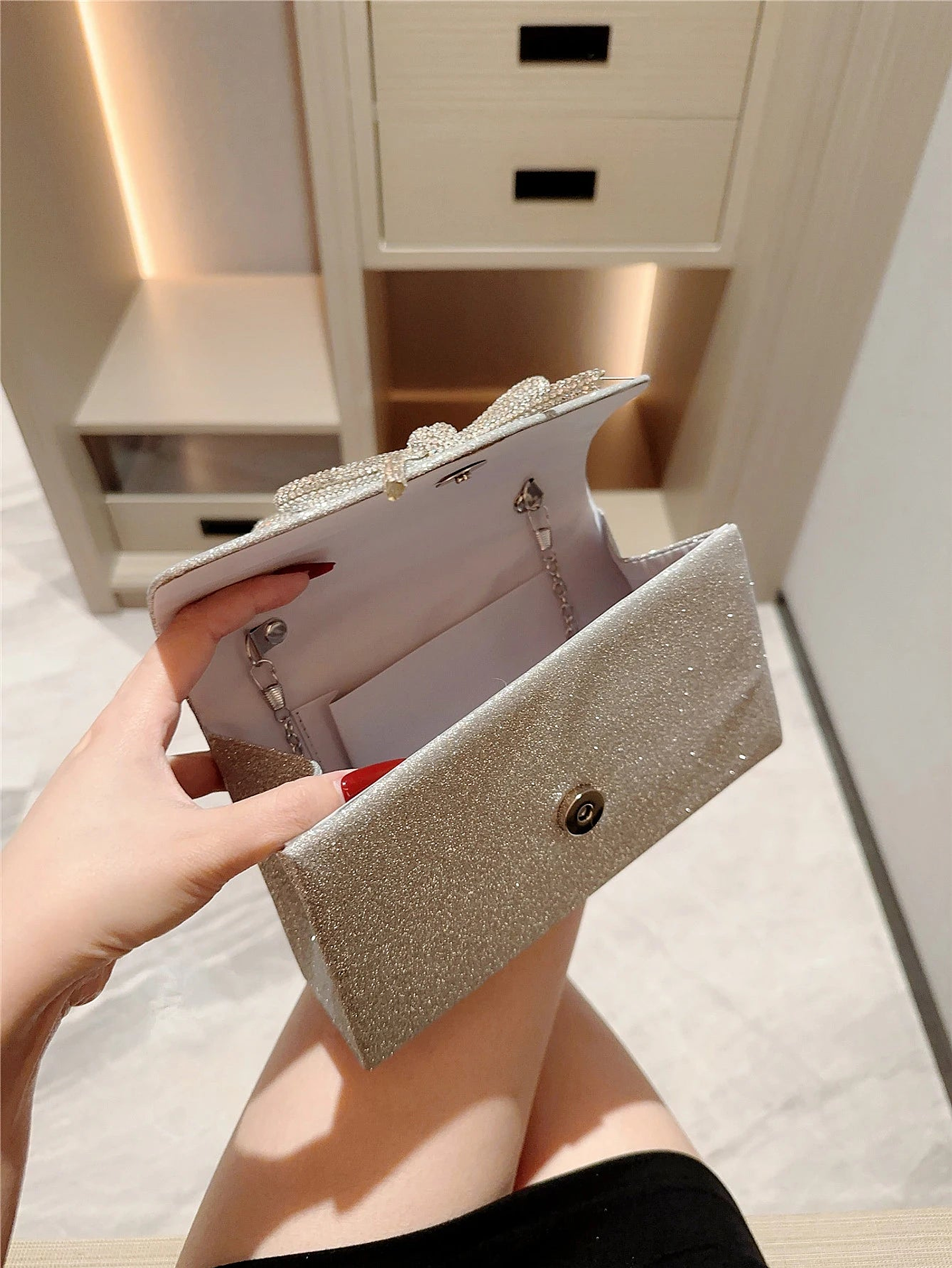 Audra- Crystal Beaded Purse 7