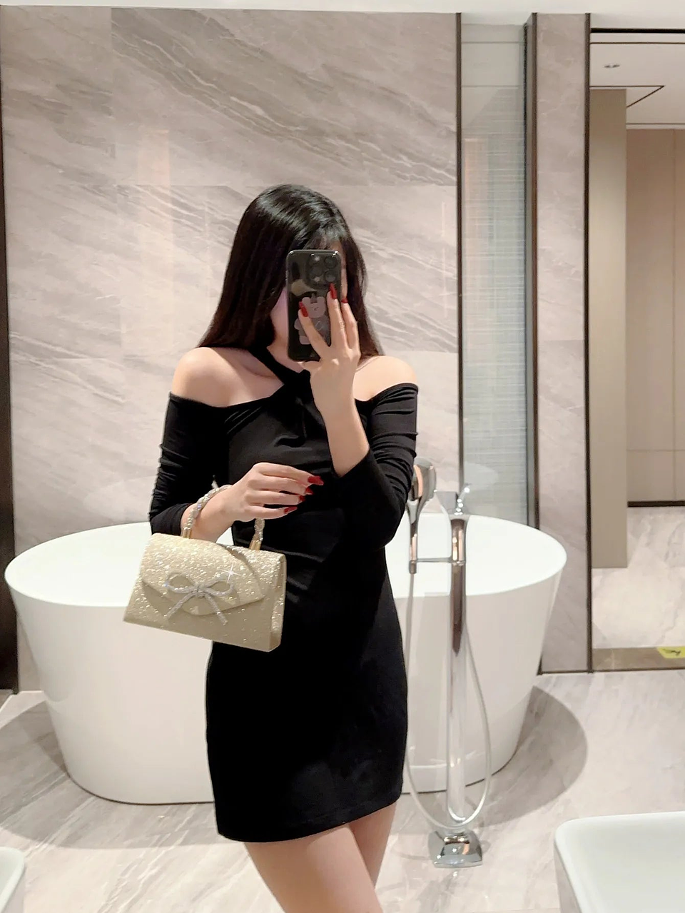 Audra- Crystal Beaded Purse 13