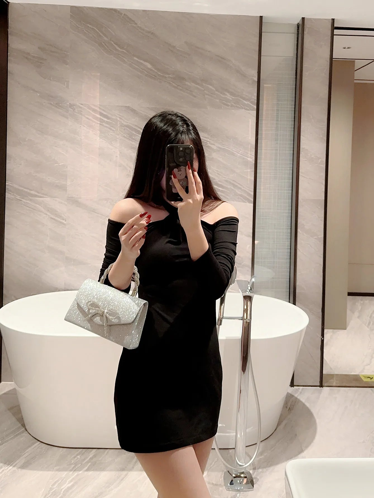 Audra- Crystal Beaded Purse 16