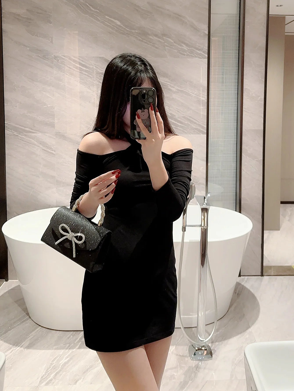 Audra- Crystal Beaded Purse 17