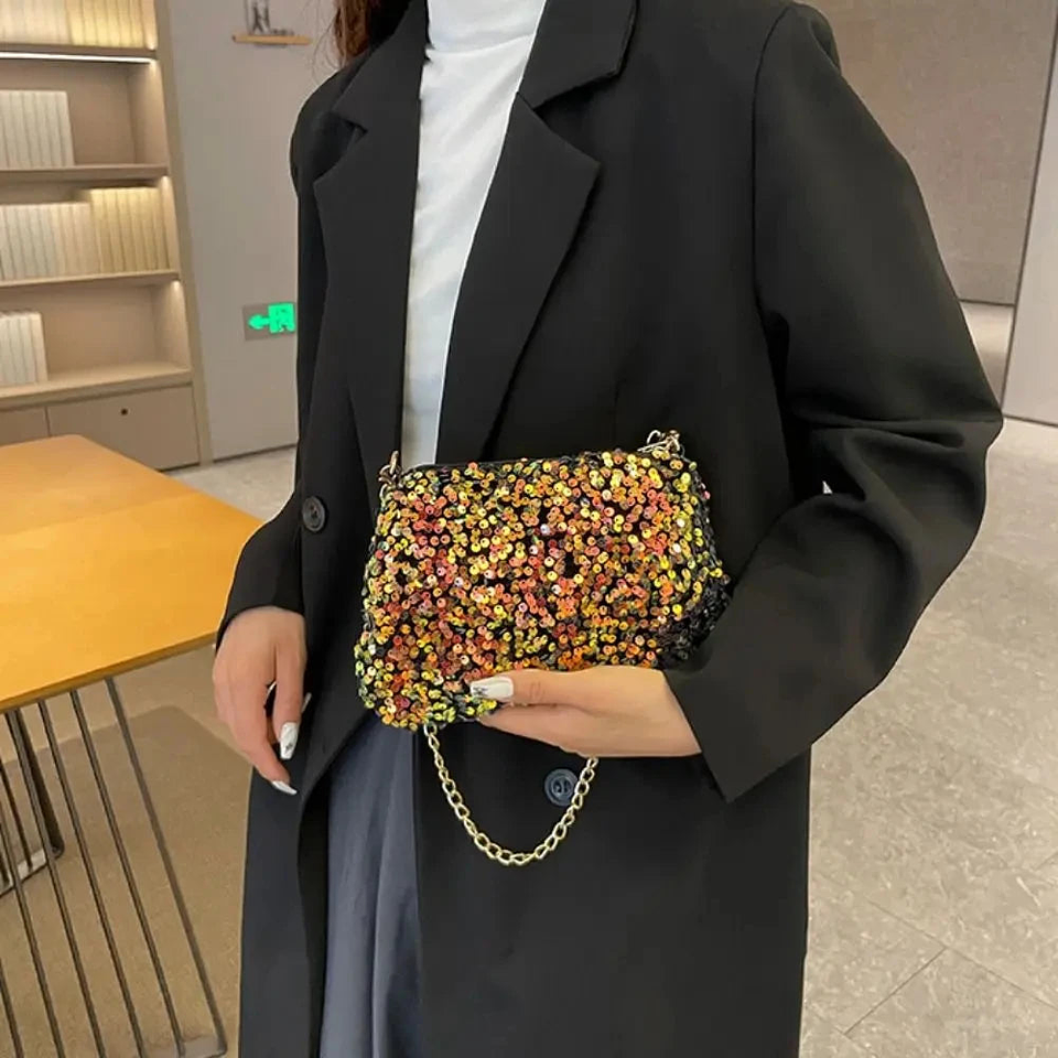 Ludmila- Sparkling Clutch Bag 5