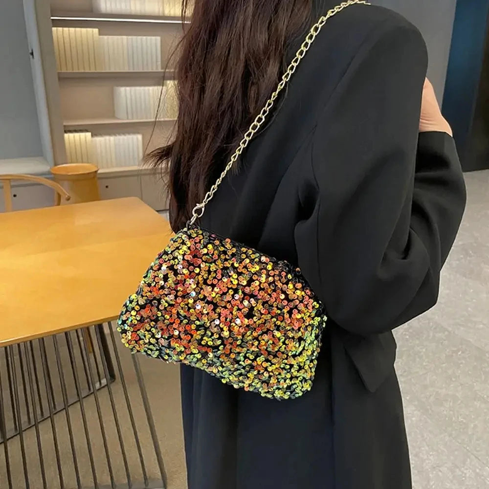 Ludmila- Sparkling Clutch Bag 6