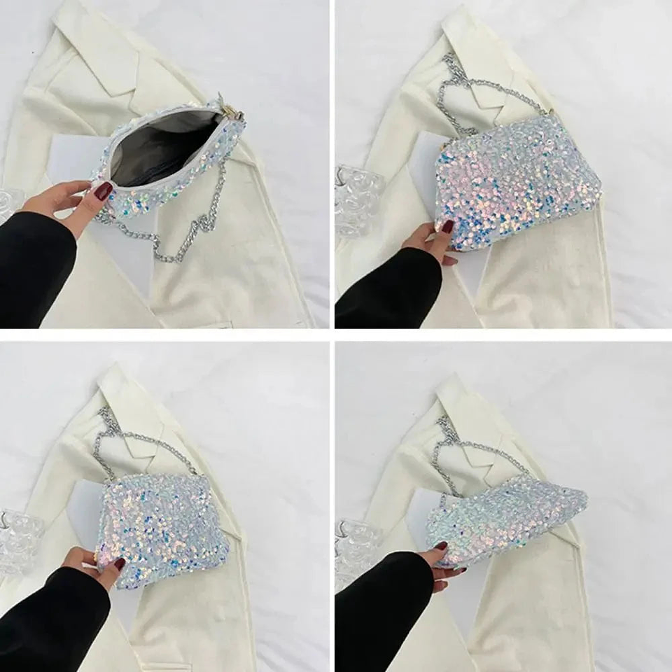 Ludmila- Sparkling Clutch Bag 10