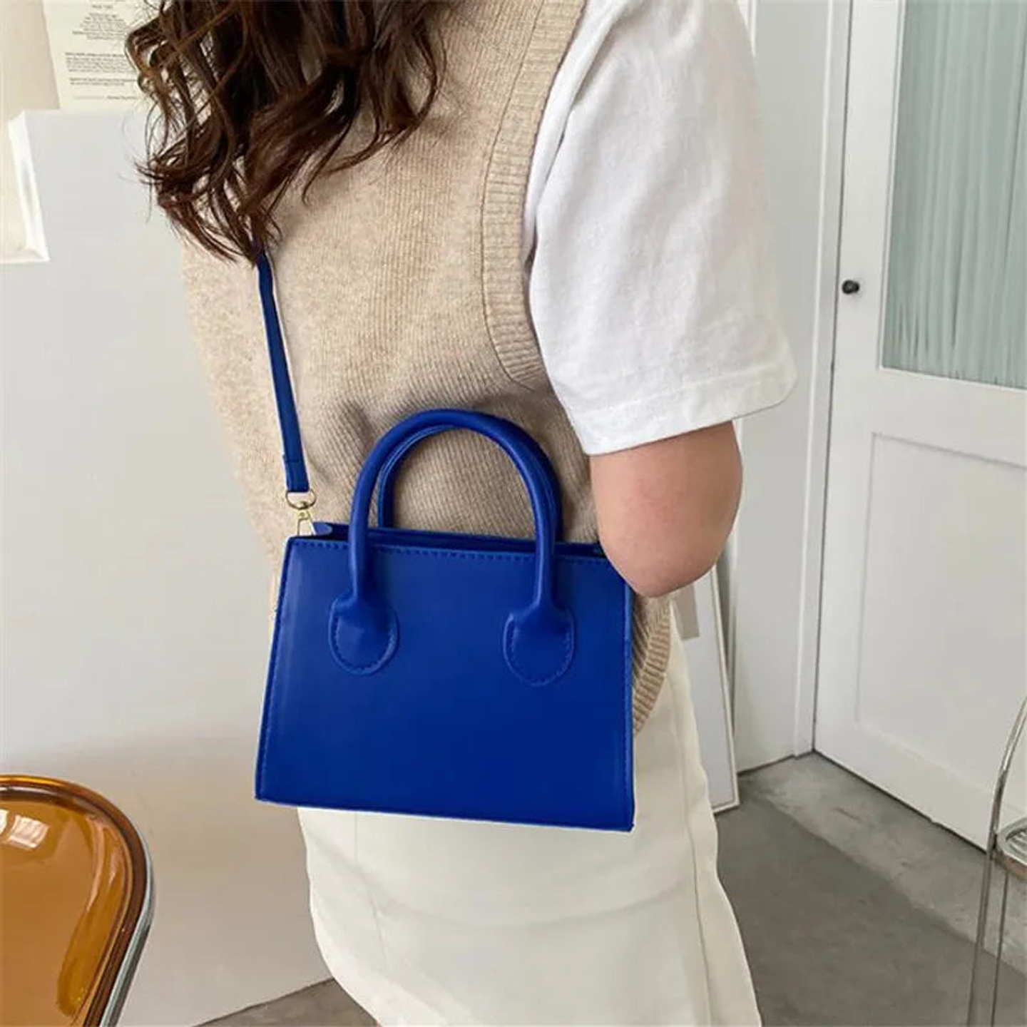 Alethea- Trendy Square Handbag 24