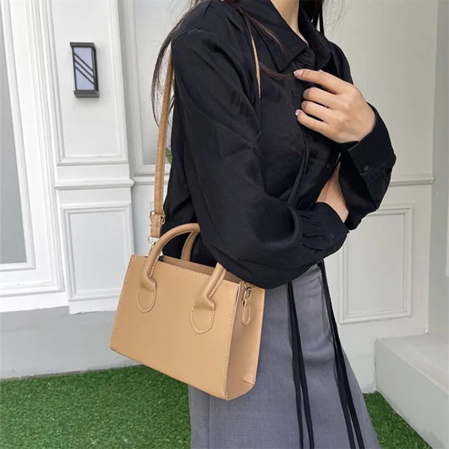 Alethea- Trendy Square Handbag 27