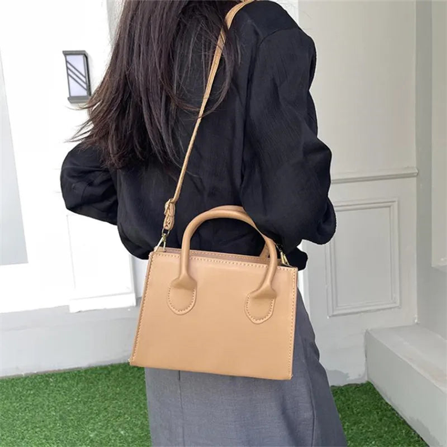 Alethea- Trendy Square Handbag 28