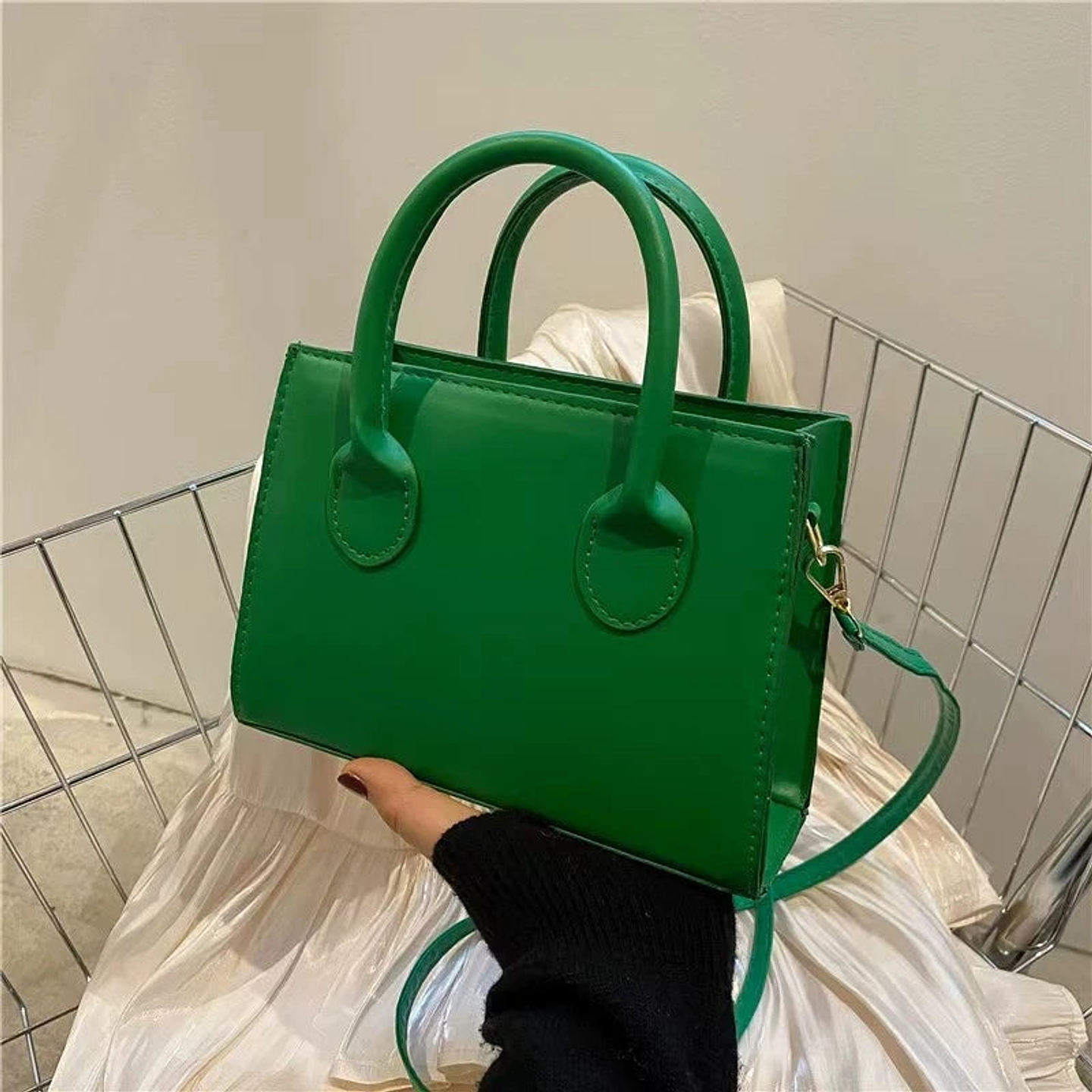 Alethea- Trendy Square Handbag 31