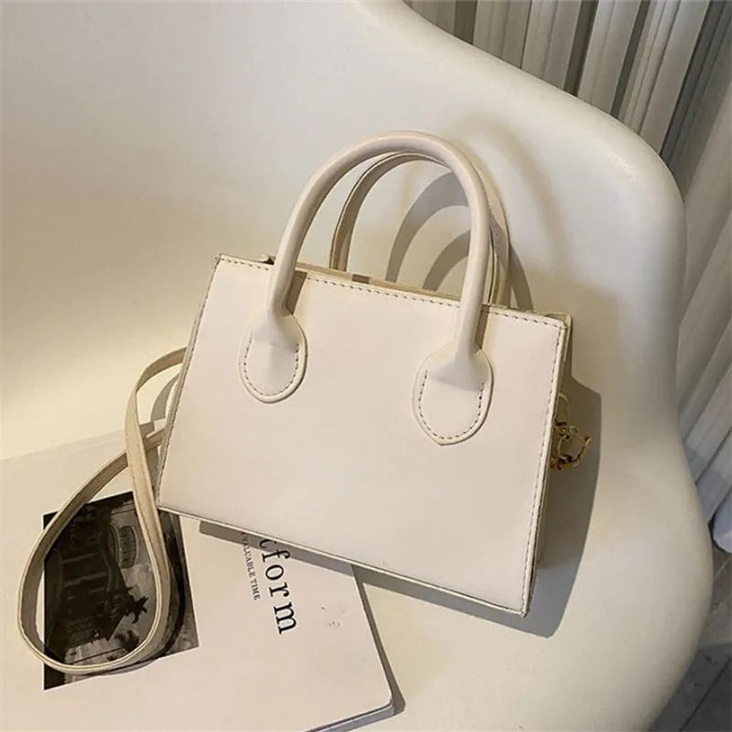 Alethea- Trendy Square Handbag 42