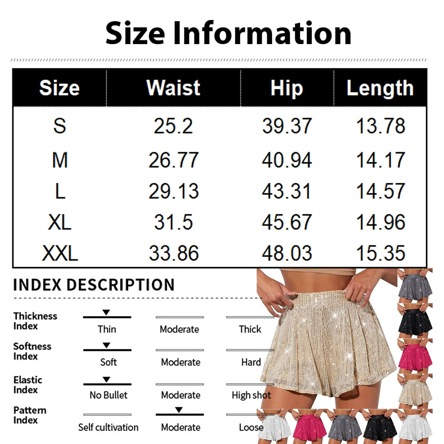 Olympia- High-Waisted Shorts 5