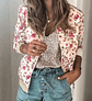 Inês- Elegant Floral Jacket - thumbnail 2