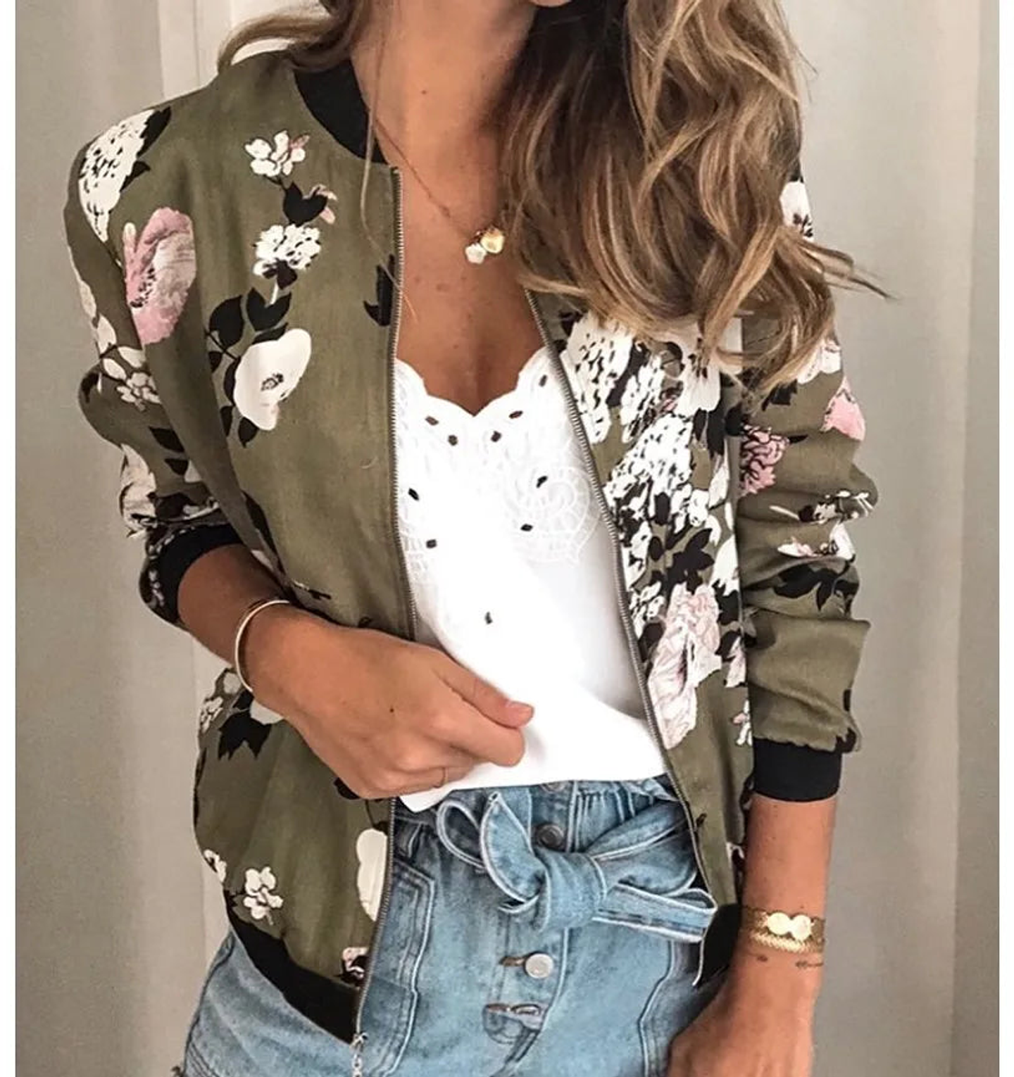 Inês- Elegant Floral Jacket 14