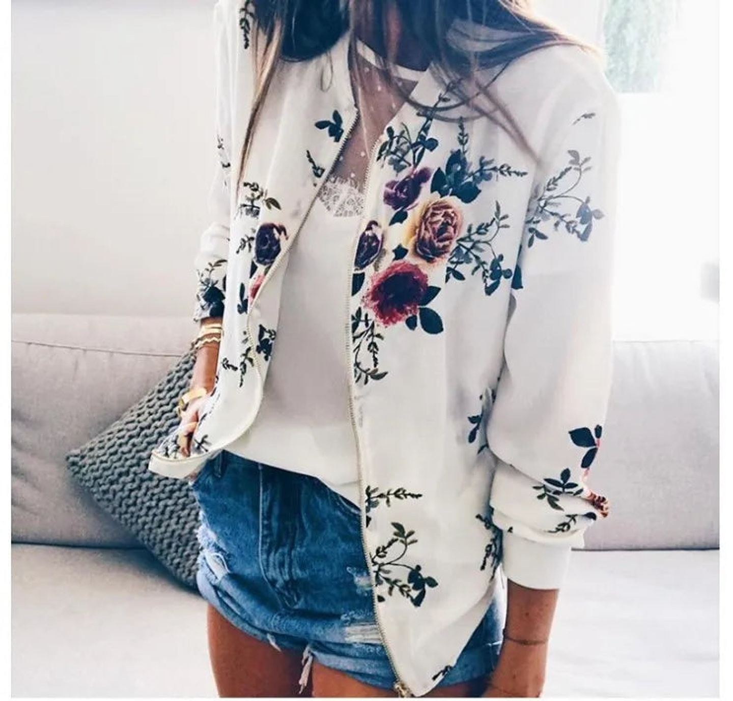 Inês- Elegant Floral Jacket 15
