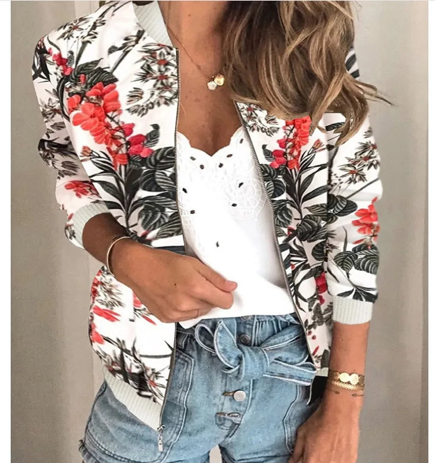 Inês- Elegant Floral Jacket 17