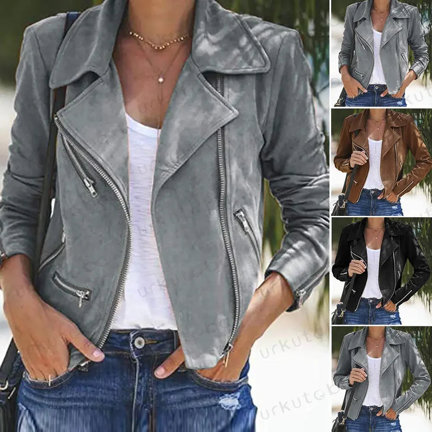 Fidelma- Zip Collar Jacket 2