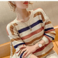 Caoimhe- Striped Knitted Top - thumbnail 3