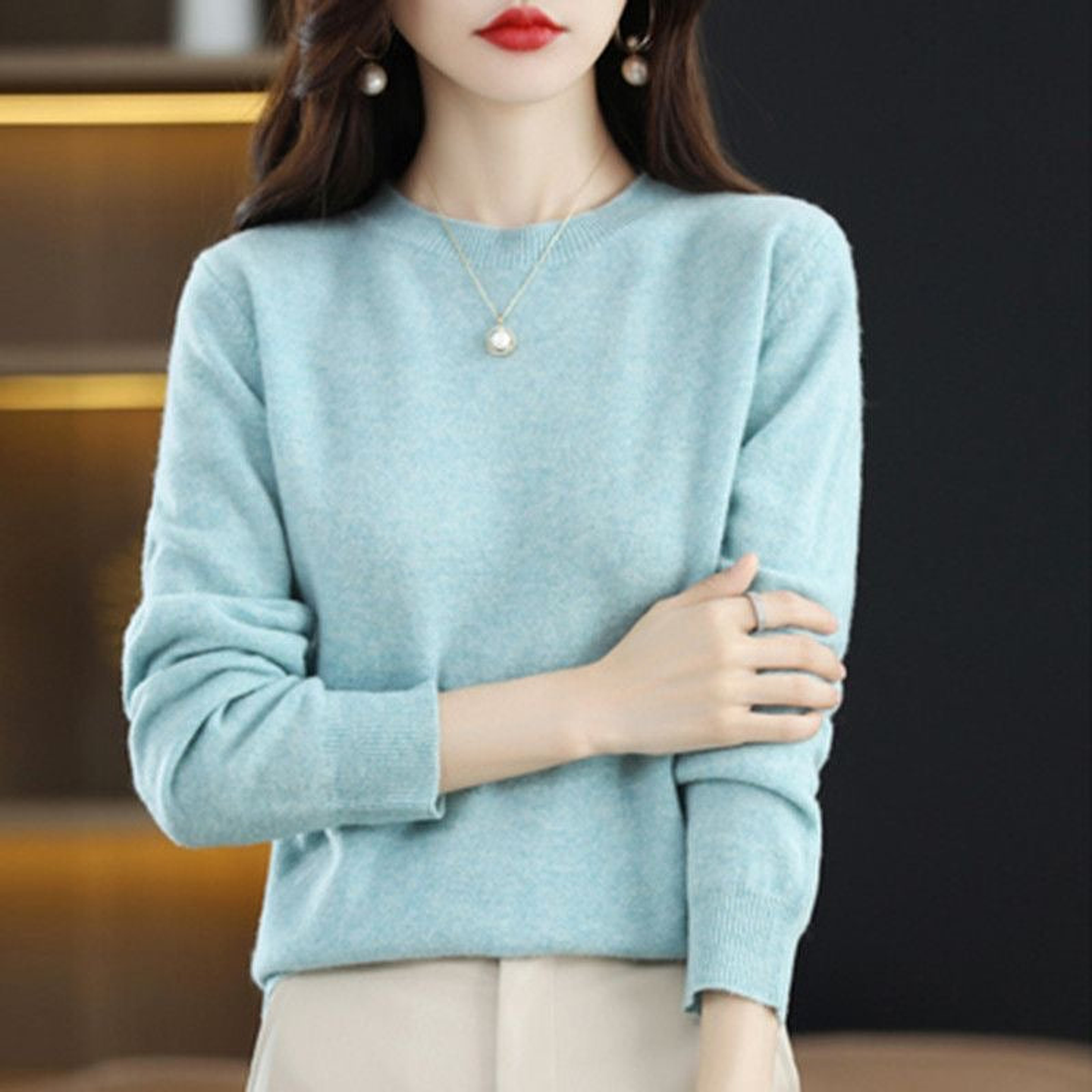 Lyra- Basic Knit Pullover 12