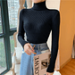 Evania- Turtleneck Knitted Sweater - thumbnail 7