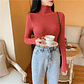 Evania- Turtleneck Knitted Sweater - thumbnail 13