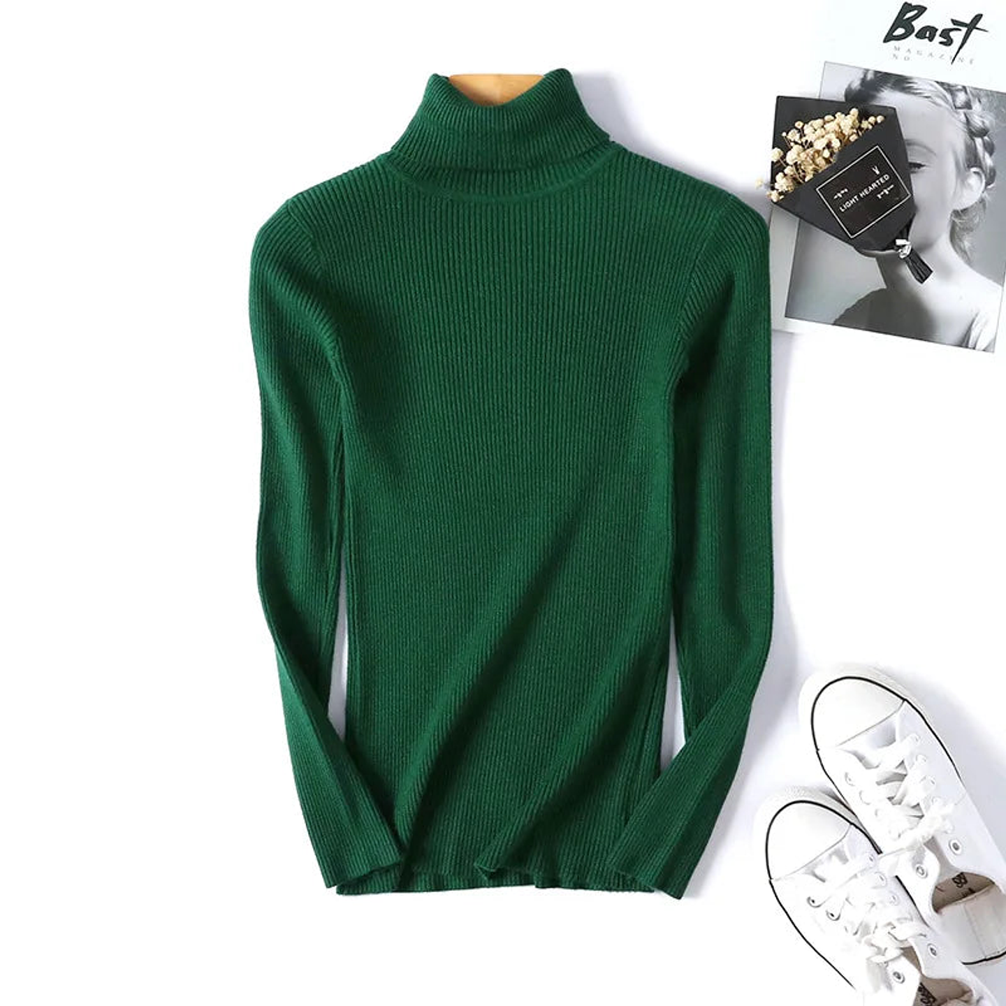 Evania- Turtleneck Knitted Sweater 25