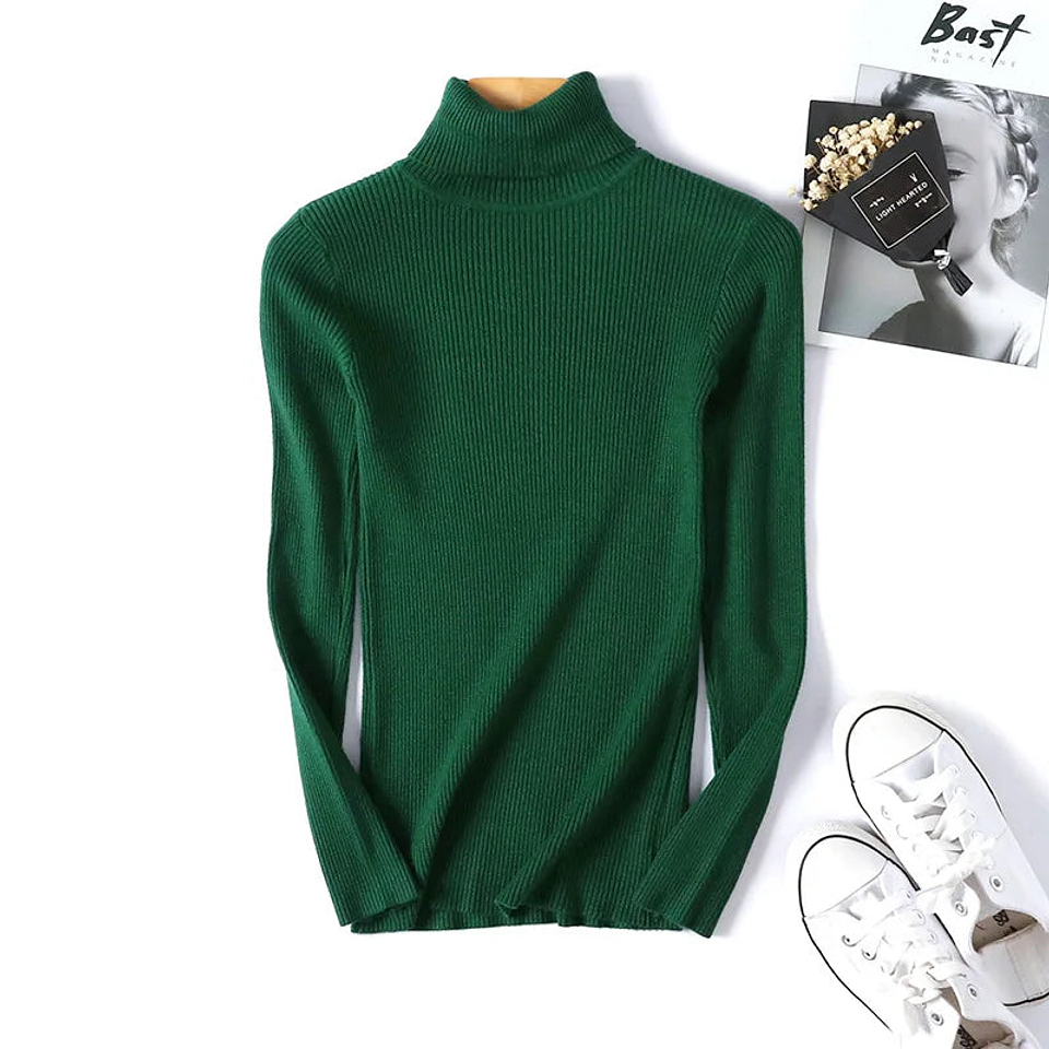Evania- Turtleneck Knitted Sweater 25