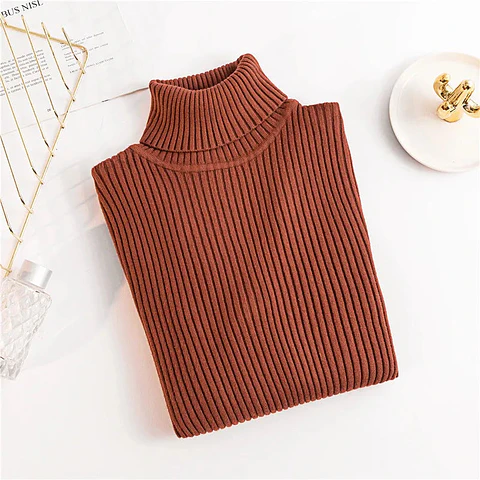Evania- Turtleneck Knitted Sweater