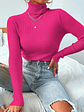 Evania- Turtleneck Knitted Sweater - thumbnail 34