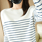 Shiloh- Loose Striped Sweater - thumbnail 1