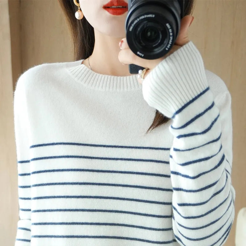 Shiloh- Loose Striped Sweater 5
