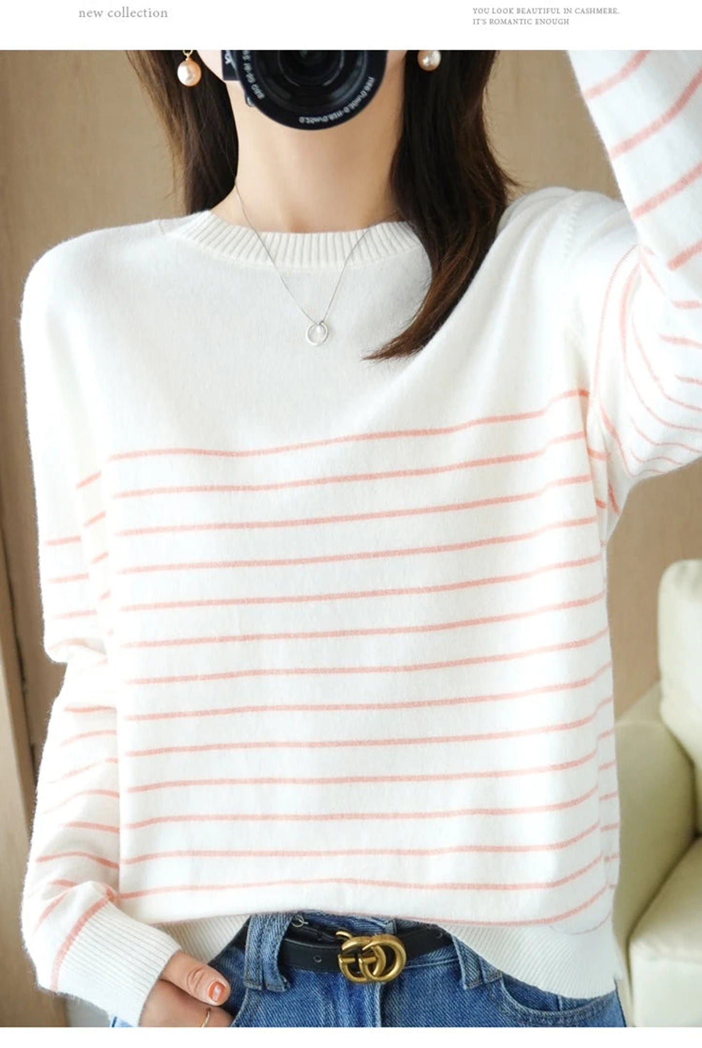 Shiloh- Loose Striped Sweater 7