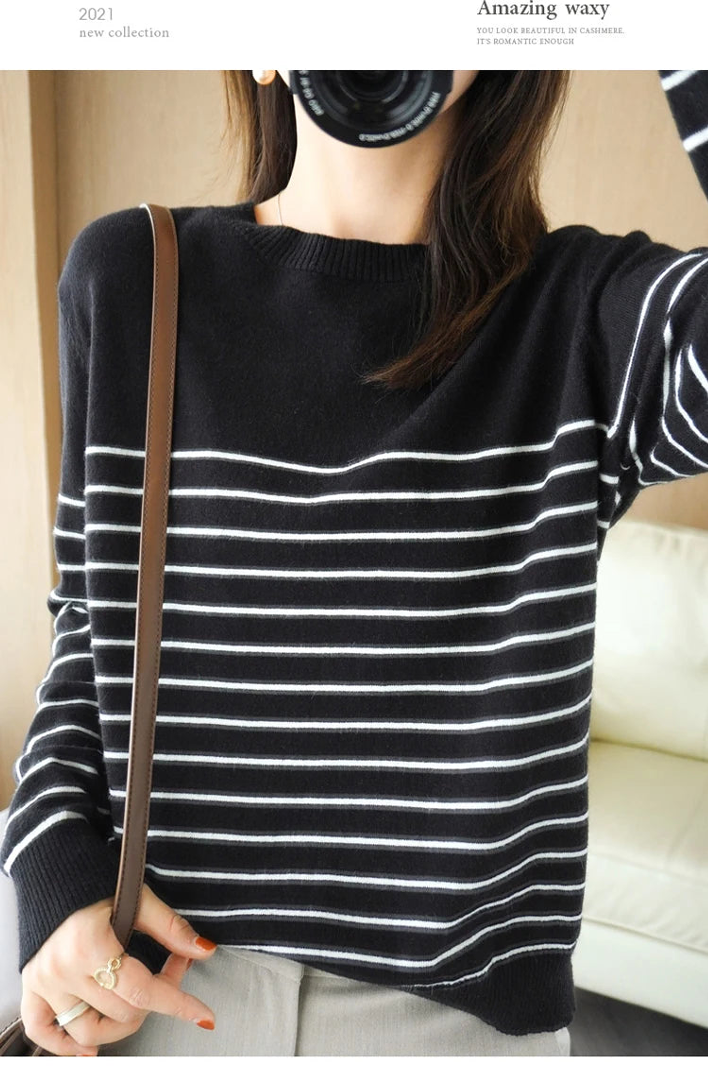 Shiloh- Loose Striped Sweater 9
