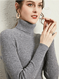 Alessia- Turtleneck Knit Sweater - thumbnail 1