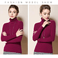 Alessia- Turtleneck Knit Sweater - thumbnail 28