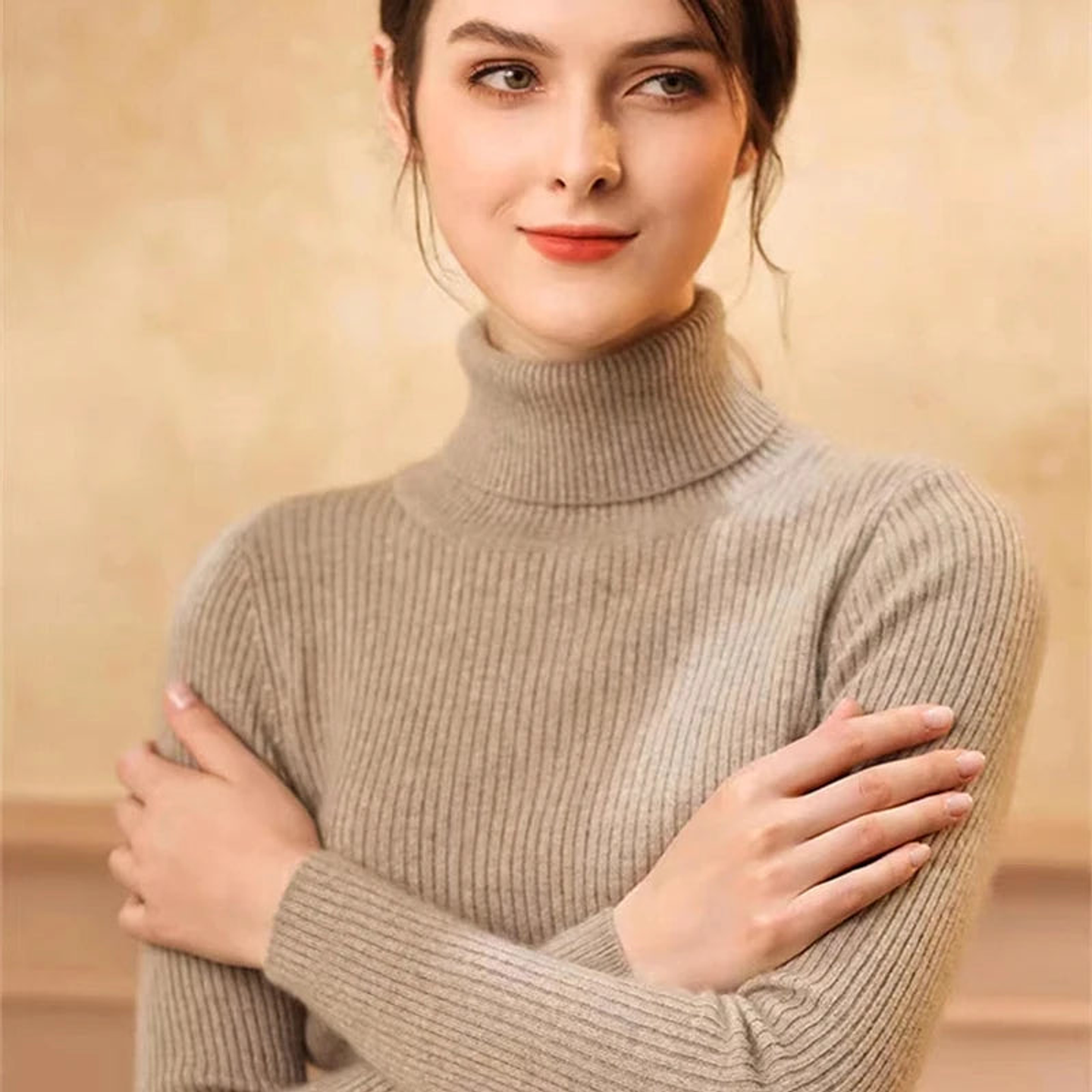 Alessia- Turtleneck Knit Sweater 35