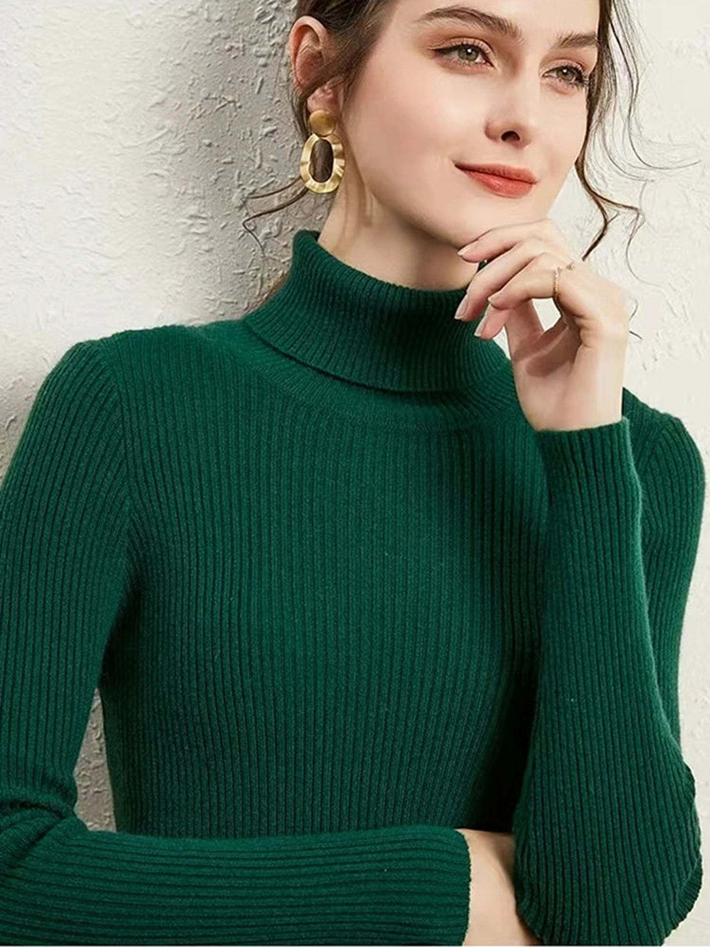 Alessia- Turtleneck Knit Sweater 39