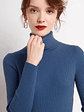 Alessia- Turtleneck Knit Sweater - thumbnail 40
