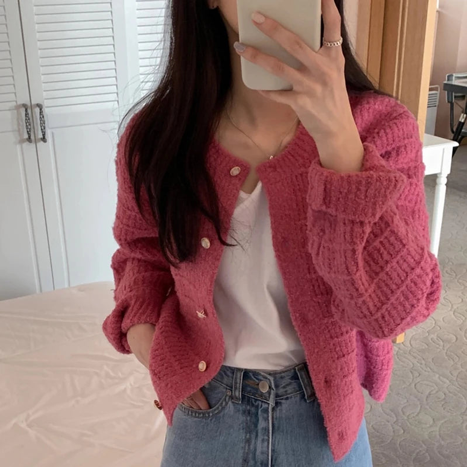 Elara- Retro Knitted Cardigan 3